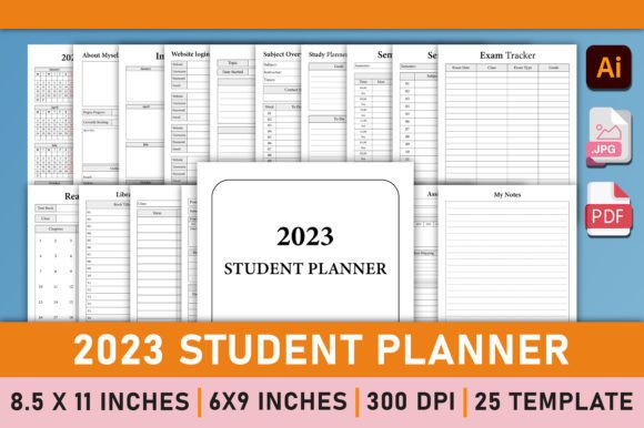 2023 Student Planner for KDP Interiors: A Comprehensive Tool for Academic Success