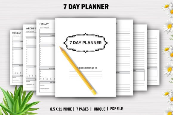 7 Day Planner for KDP Interiors: A Comprehensive Guide