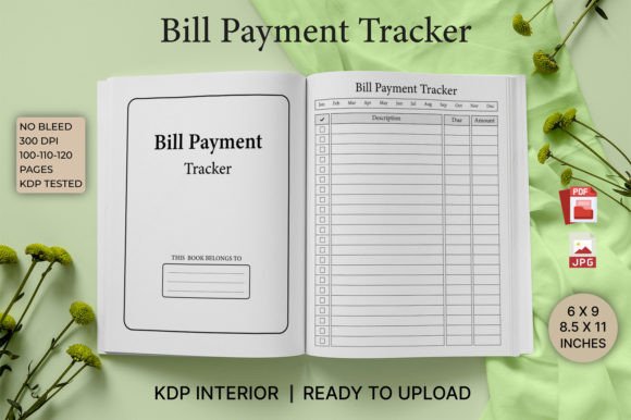 Bill Payment Tracker for KDP Interiors: A Comprehensive Guide