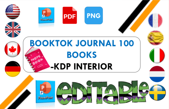 Booktok Journal for 100 Books-KDP Interiors