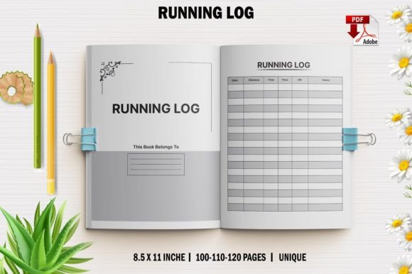 Editable Running Log for KDP Interiors: A Comprehensive Guide