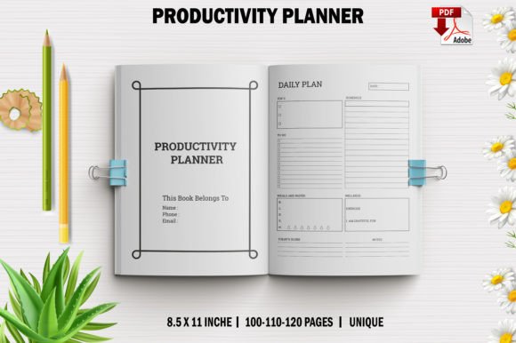 Maximize Your Productivity with the Productivity Planner for KDP Interiors