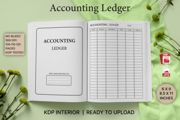 Optimizing Your Publishing Workflow with High-Quality Accounting Ledger for KDP Interiors