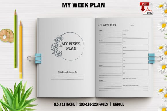 Optimizing Your Week with My Week Plan for KDP Interiors