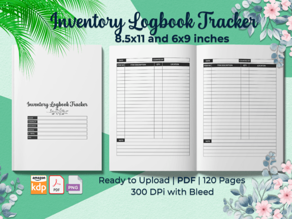 Streamline Your Inventory Management with the Inventory Logbook Tracker KDP Interiors