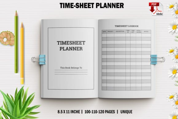 Streamline Your Time Management with Timesheet Planner for KDP Interiors