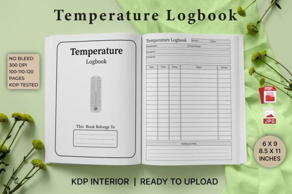 Temperature Logbook for KDP Interiors