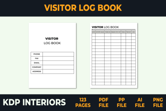 Visitor Log Book: A Stylish Solution for KDP Interiors